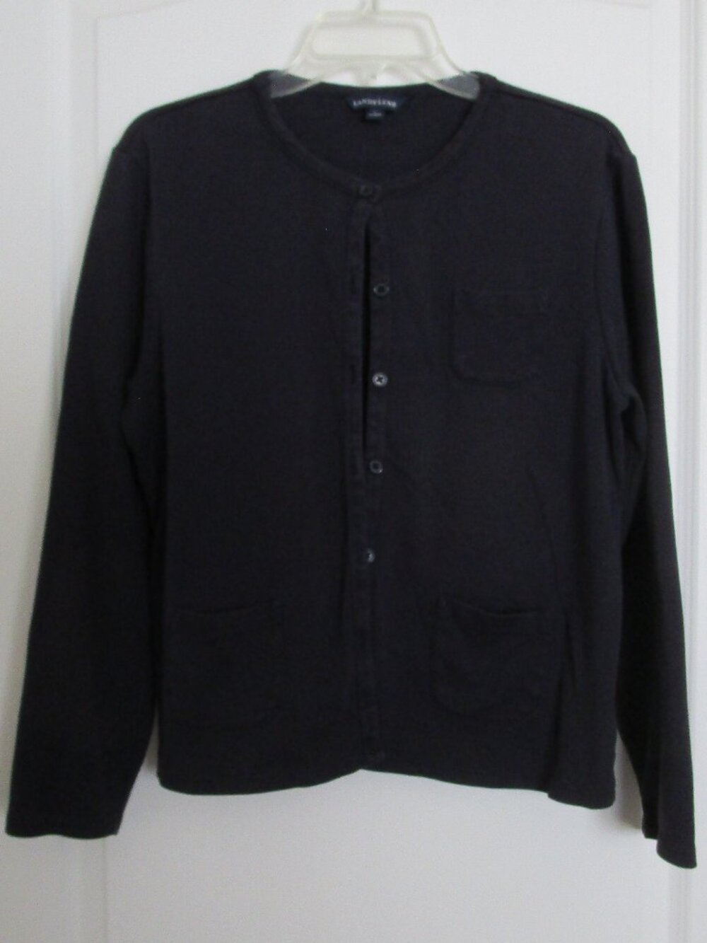 100% cotton jersey cardigan
